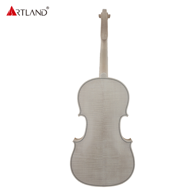 Unlackierte weiße Viola AA50SW