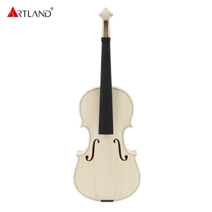Unlackierte weiße Violine AV100W
