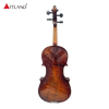 Handgefertigte Violinen mit antikem Spirituslack und natürlicher Flamme AV50S