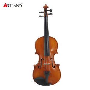 Handgefertigte Violinen mit antikem Spirituslack und natürlicher Flamme AV50S
