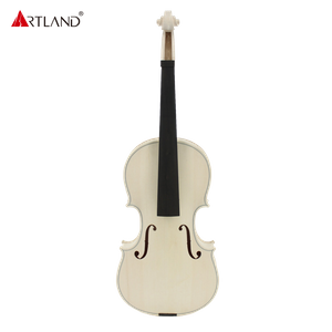 Unlackierte weiße Violine AV50W