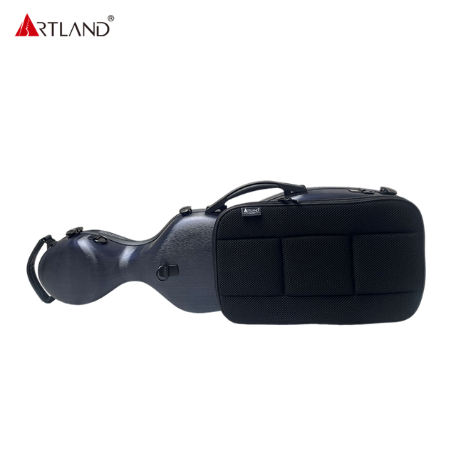 Bunter Violinenkoffer aus Kohlefaserverbundwerkstoff SVC505P